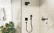 Смеситель для душа скрытого монтажа HANSGROHE DUOTURN Q 75414670, черный матовый 800003898 фото 2