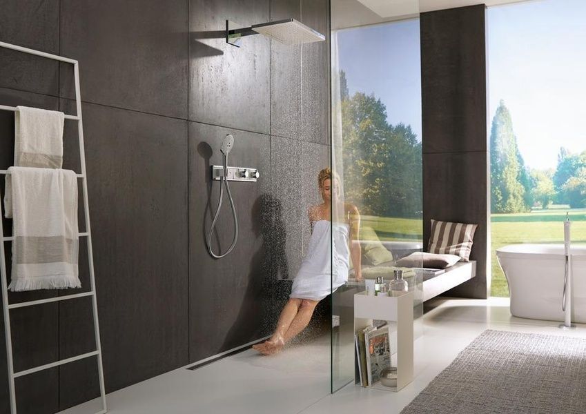 Термостат для душа на потребителя HANSGROHE RAINSELECT 15356000 59768 фото