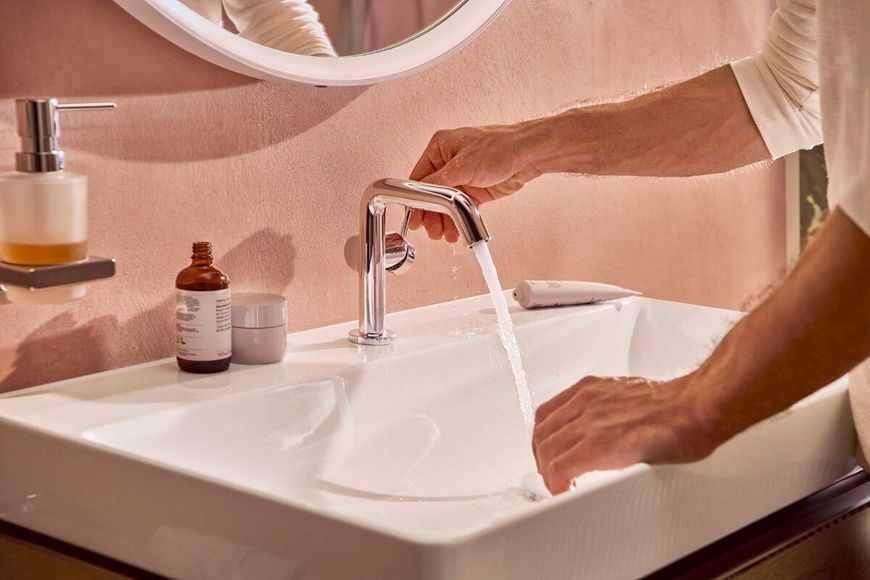 Смеситель для умывальника HANSGROHE TECTURIS 73320000 92481 фото