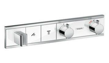 Термостат для душа HANSGROHE RAINSELECT 15355400, хром с белым 59767 фото