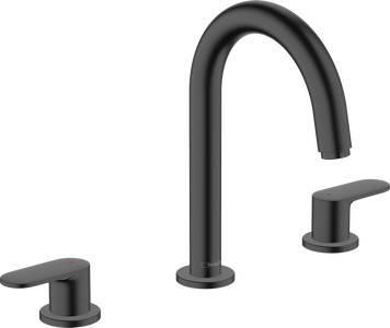 Смеситель для раковины с донным клапаном HANSGROHE VERNIS BLEND 71553670, черный матовый 86387 фото