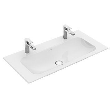 Умывальник накладной VILLEROY & BOCH FINION 4164A1R1, 100x50, белый 85597 фото