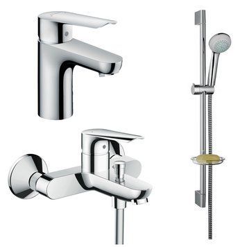 Набор смесителей 3 в 1 HANSGROHE LOGIS E 71161999 59678 фото