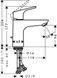 Змішувач для раковини HANSGROHE FOCUS 31621000 36136 фото 2