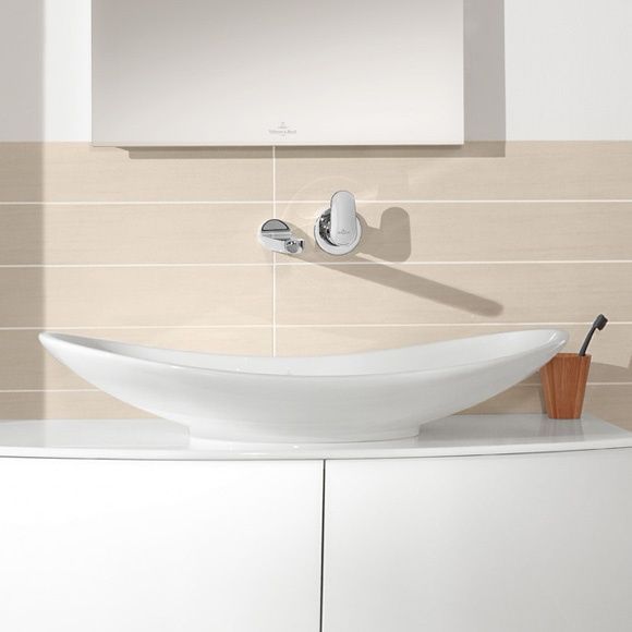 Умывальник на столешницу VILLEROY & BOCH MY NATURE 411080R1, 80, белый 31742 фото