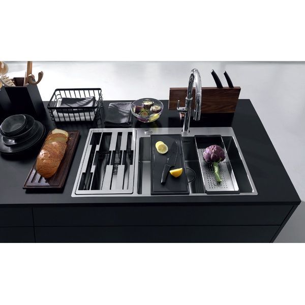Кухонна мийка FRANKE BOX CENTER BWX 220-54-27 TL WCR 127.0538.260, нержавіюча сталь 800006939 фото
