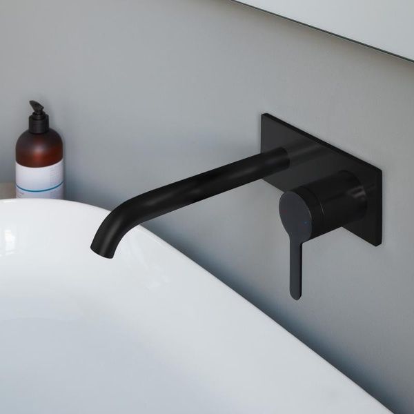 Змішувач для умивальника прихованого монтажу DURAVIT C.1 C11070004046, чорний матовий 800006139 фото