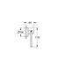 Держатель туалетной бумаги с полкой GROHE ESSENTIALS 1024722430, черный матовый 95901 фото 5