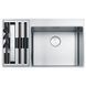 Кухонна мийка FRANKE BOX CENTER BWX 220-54-27 TL WCR 127.0538.260, нержавіюча сталь 800006939 фото 1