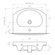 Тумба с умывальником RJ SOFT-L RJFU023-0170WHSET (RJFU023-0170WH+L81970000), 66 см, белый 90277 фото 3