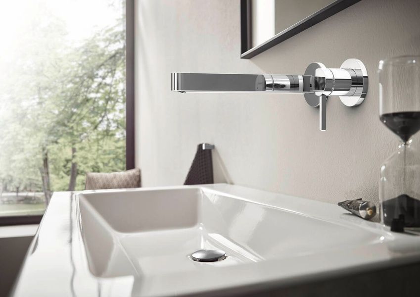 Змішувач для умивальника HANSGROHE FINORIS 76050670, чорний 81401 фото