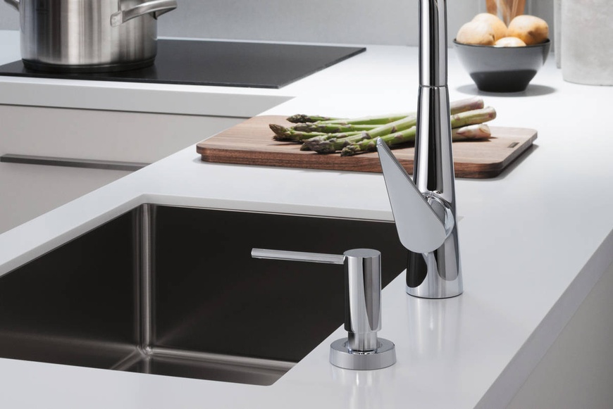 Змішувач для кухонної мийки HANSGROHE TALIS SELECT M51 73852800, нержавіюча сталь 800003949 фото