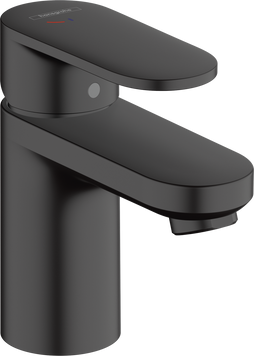 Смеситель для раковины с донным клапаном HANSGROHE VERNIS BLEND 71584670, черный матовый 800004100 фото