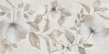 Плита FLOWERS RETT 600х1200 мм ITILES WALLPAPER 790218 103494 фото