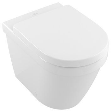 Унитаз приставной VILLEROY & BOCH ARCHITECTURA 5690R001, Rimless, белый 66610 фото