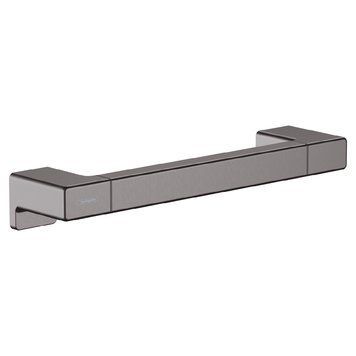 Поручень HANSGROHE ADDSTORIS 41744340, шлифованный чёрный хром 91642 фото