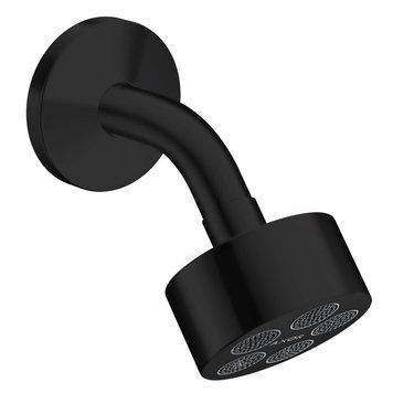 Верхний душ 75 1jet EcoSmart с держателем AXOR ONE 48490670, черный 800005379 фото