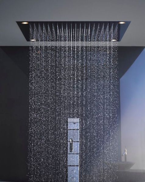 Верхний душ с подсветкой HANSGROHE RAINDANCE RAINMAKER 28418000 13700 фото
