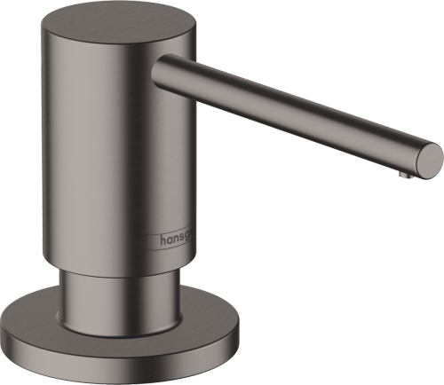 Диспенсер для рідкого мила HANSGROHE A41 40438340, чорний матовий хром 96254 фото