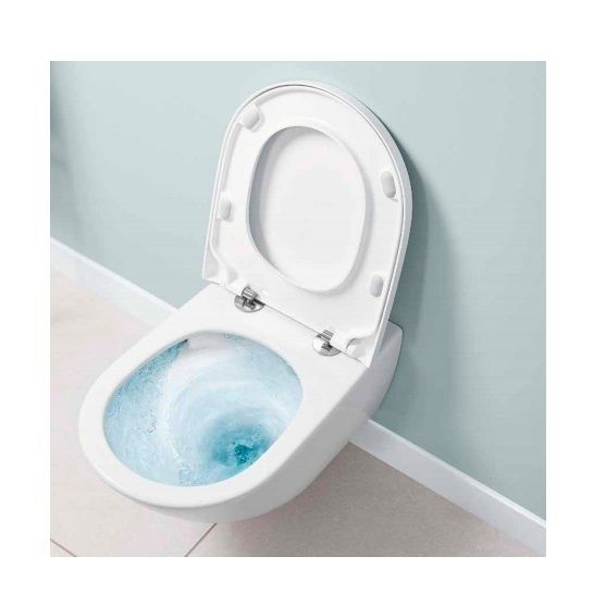 Унитаз VILLEROY & BOCH SUBWAY 3.0 4670T0T2, 37x56см AntiBac CeramicPlus, белый глянцевый 85798 фото