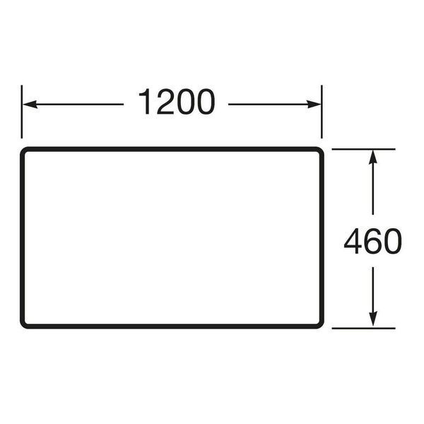 Столешница для ванной комнаты ROCA VICTORIA BASIC A857508806, белый 77655 фото