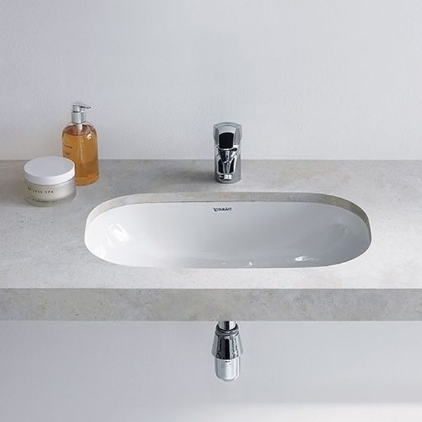 Умывальник встраиваемый DURAVIT D-CODE 0338490000, 49,5х29 800005940 фото