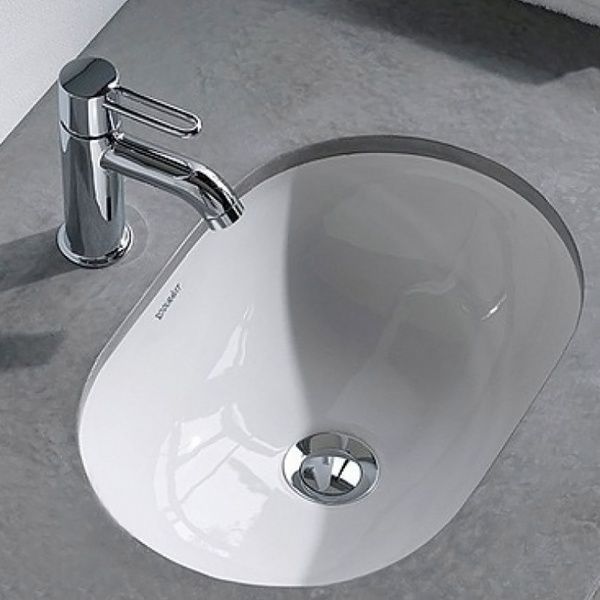 Умывальник встраиваемый DURAVIT D-CODE 0338490000, 49,5х29 800005940 фото