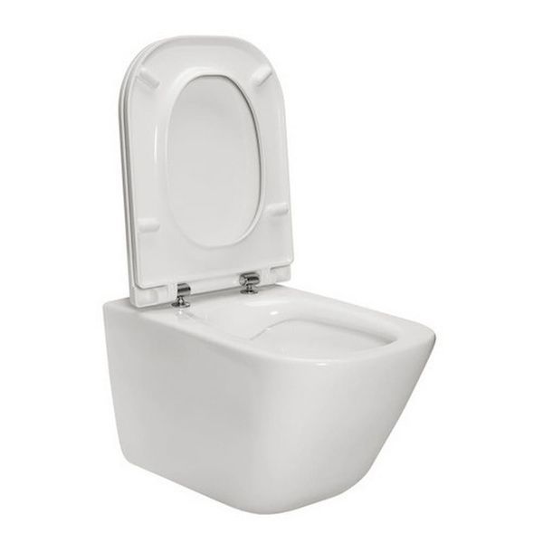 Унитаз подвесной ROCA GAP AA34H470000+41755000 комплект с крючком HANSGROHE 67424 фото