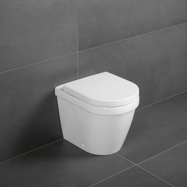 Унитаз приставной VILLEROY & BOCH ARCHITECTURA 5690R001, Rimless, белый 66610 фото
