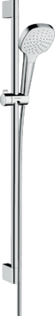 Душевой набор со штангой HANSGROHE CROMA SELECT 26594400, хром с белым 47134 фото