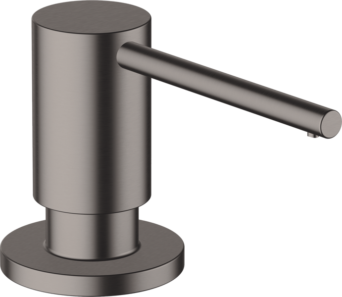 Диспенсер для жидкого мыла HANSGROHE A41 40438340, черный матовый хром 96254 фото