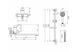 Смеситель для ванны FERRO ONE ONE(BFO5A+N340), хром 80000002574 фото 2