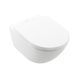 Унітаз із кришкою VILLEROY & BOCH SUBWAY 3.0 4670TSR1, CeramicPlus, білий глянсовий 800005749 фото 1