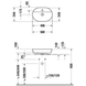 Умивальник на стільницю DURAVIT LUV 0380500000, 50х40 800006040 фото 3