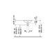 Умивальник вбудований DURAVIT STARCK 3 0305430000, 43х43 см 800006090 фото 3