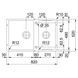 Кухонна мийка FRANKE BOX CENTER BWX 120-41-27 122.0579.553, нержавіюча сталь 800006940 фото 3