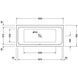 Ванна акрилова DURAVIT D-CODE 180x80 700101000000000 29230 фото 2