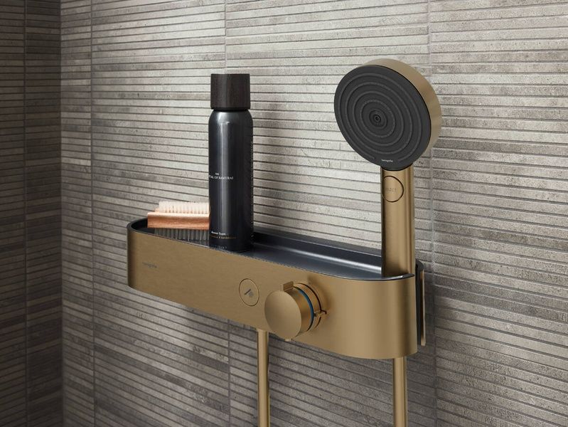 Лейка ручного душа HANSGROHE PULSIFY 24110140, бронзовый 92523 фото