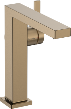 Смеситель для умывальника HANSGROHE TECTURIS 73040140, бронзовый 92491 фото