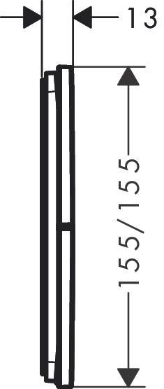 Переключатель режимов HANSGROHE SHOWER SELECT 15573140, бронза сатин 94848 фото