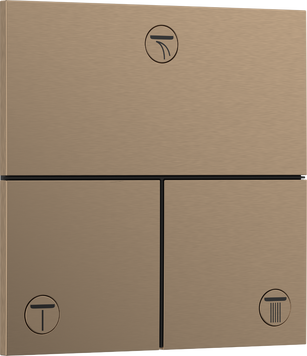 Переключатель режимов HANSGROHE SHOWER SELECT 15573140, бронза сатин 94848 фото