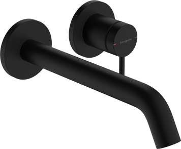 Смеситель для раковины скрытого монтажа HANSGROHE TECTURIS S 73351670, черный матовый 93779 фото