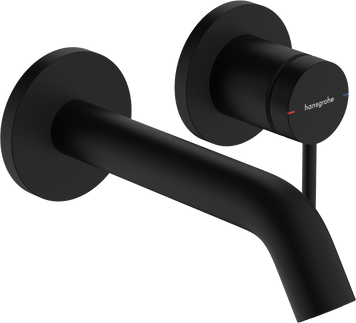 Смеситель для раковины скрытого монтажа HANSGROHE TECTURIS S 73350670, черный матовый 96250 фото