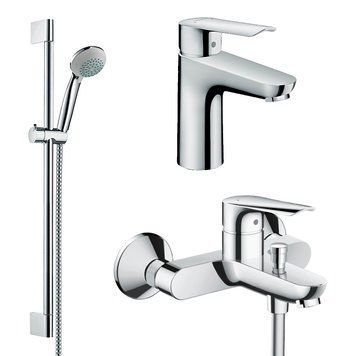 Набор смесителей 3 в 1 HANSGROHE LOGIS E 71161888 59140 фото