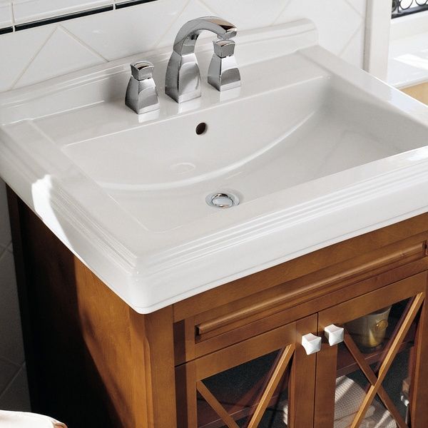 Умывальник подвесной VILLEROY & BOCH HOMMAGE 7101A1R1, 75x58, белый 31762 фото