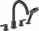 Смеситель на борт ванны HANSGROHE VERNIS BLEND 71456670, черный матовый 86382 фото 1