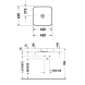 Умивальник на стільницю DURAVIT CAPE COD 2340430000, 43х43 800006091 фото 3