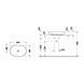 Умивальник на стільницю DURAVIT D-NEO 2372600070, 60, без переливу 800006041 фото 3