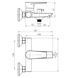 Смеситель для ванны RJ CRETA RJFA064-02CH 94974 фото 3