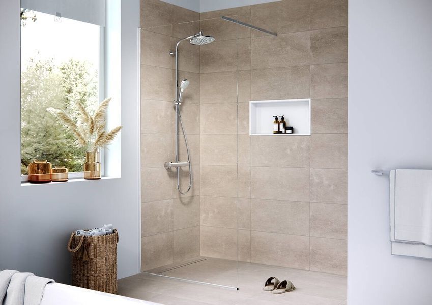 Душевой трап под плитку HANSGROHE RAINDRAIN COMPACT 56165000, 700 мм 93486 фото